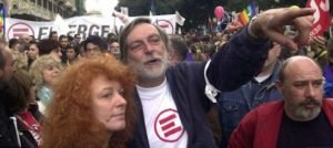 Gino Strada con Teresa